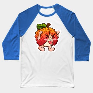 Mischievous fruit lychee Baseball T-Shirt